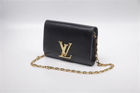 louis vuitton black purse with chain|louis vuitton black checkered bag.